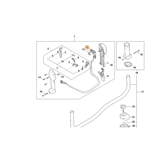 STIHL  Wiązka kabli FA09 440 3001